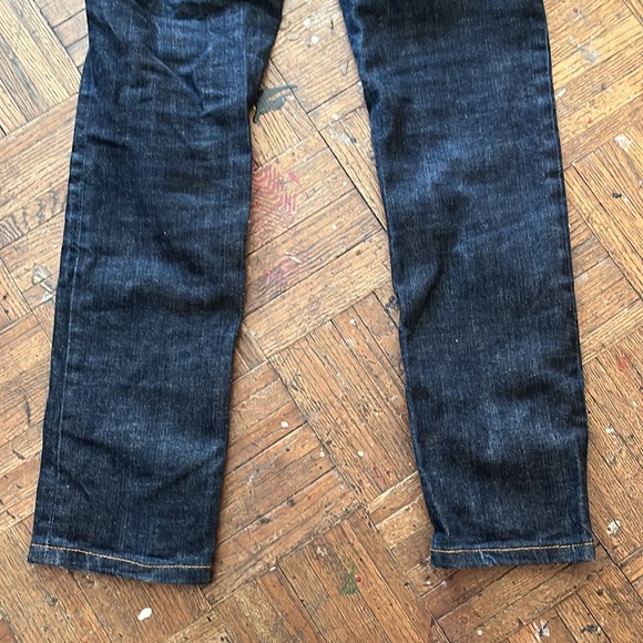 MARC JACOBS DARK STRAIGHT LEG JEANS LOW RISE W26 - Picture 8 of 9